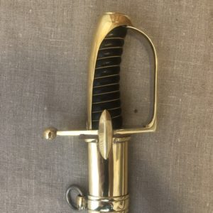 French Napoleonic Imperial Guard Light Cavalry Saber m/1803